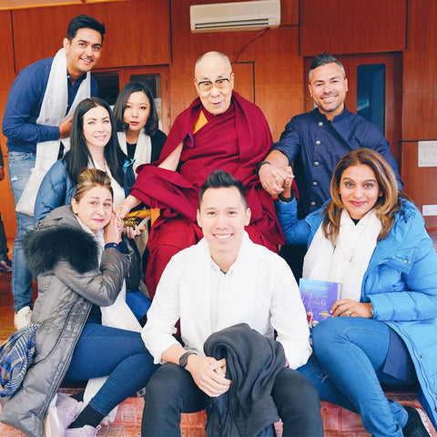 Group picture with Dalai Lama