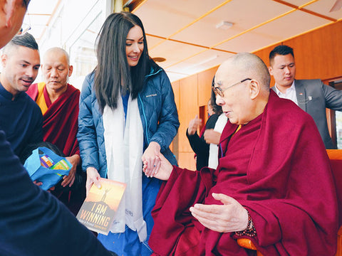 I am winning Book for the Dalai Lama