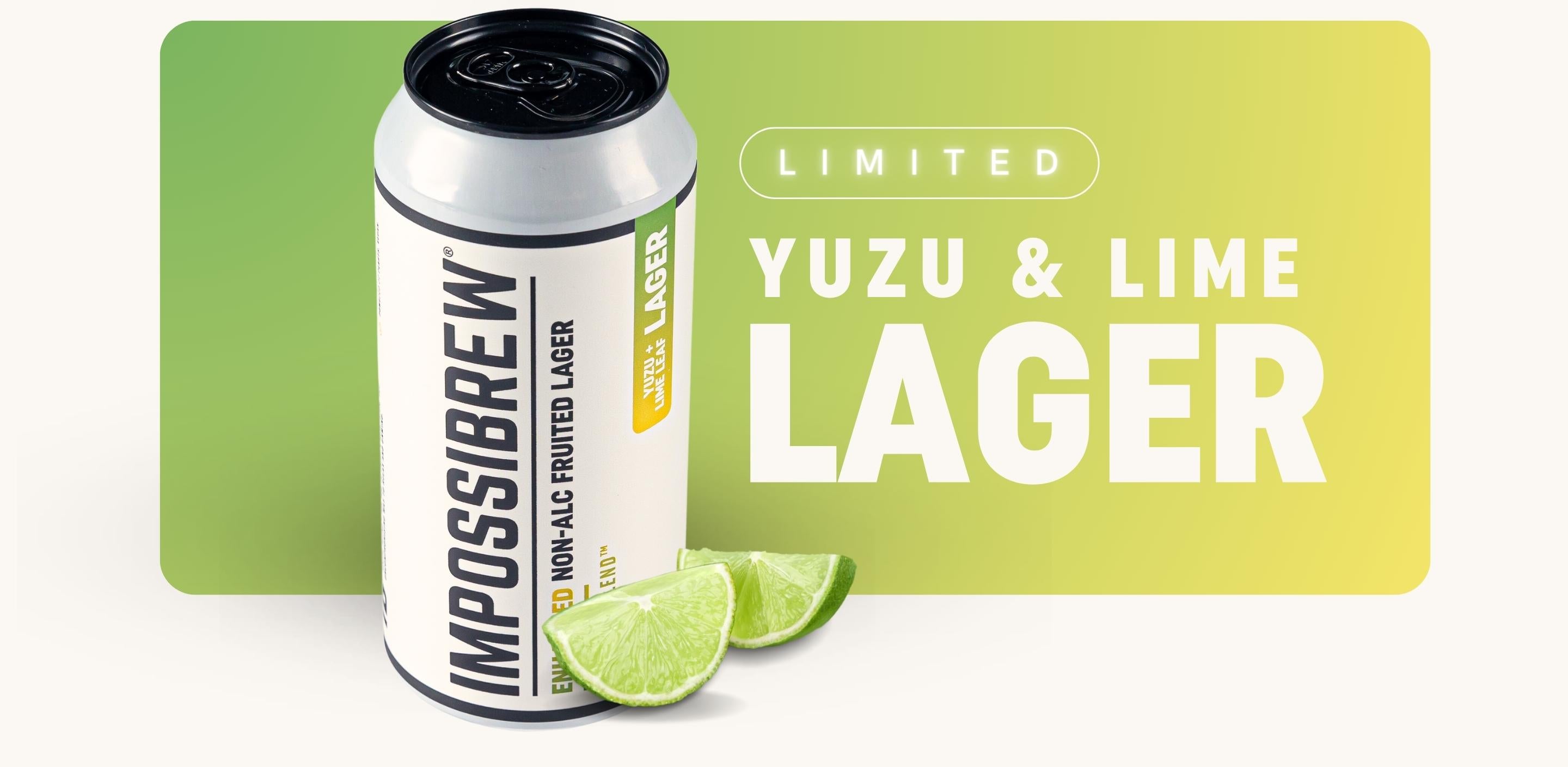 IMPOSSIBREW® Yuzu & Lime Fruited Lager