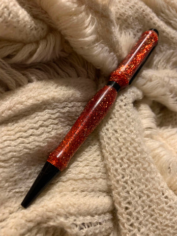 Red acrylic pen