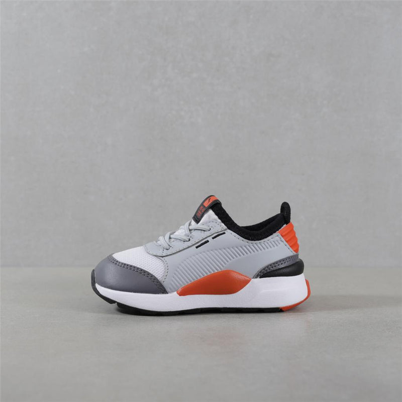 puma white and orange trainers