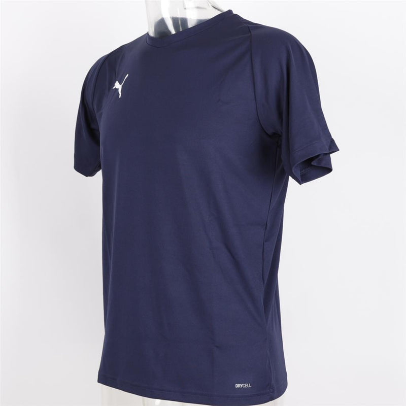 Junior Puma Liga Jersey Core T-Shirt - Navy