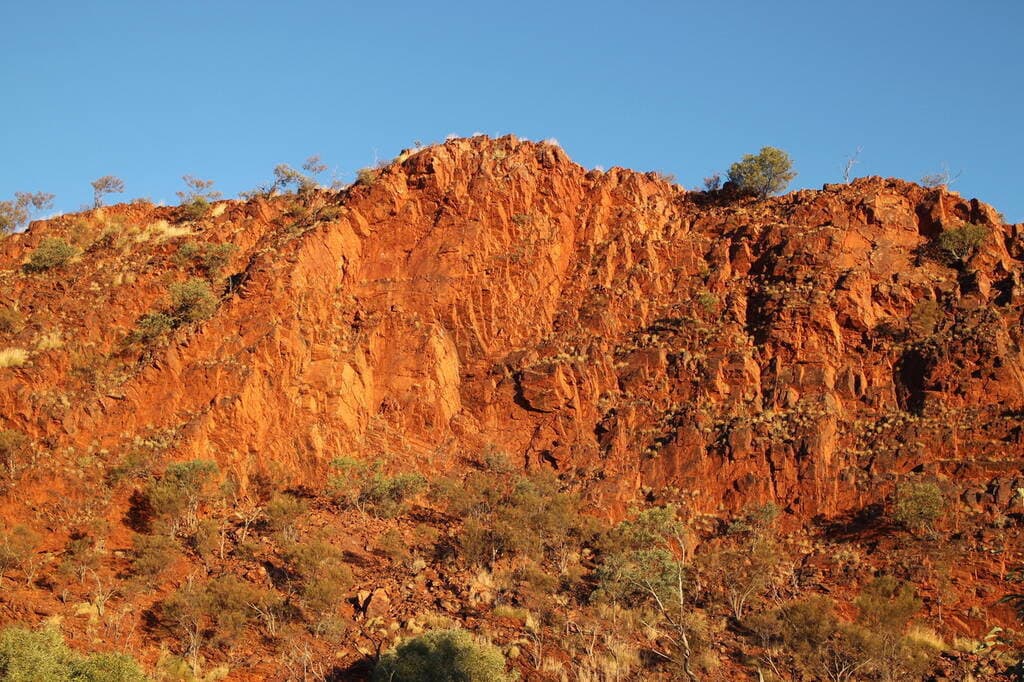 Wyloo station rock formation