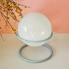 Lampe globe boule vintage à poser