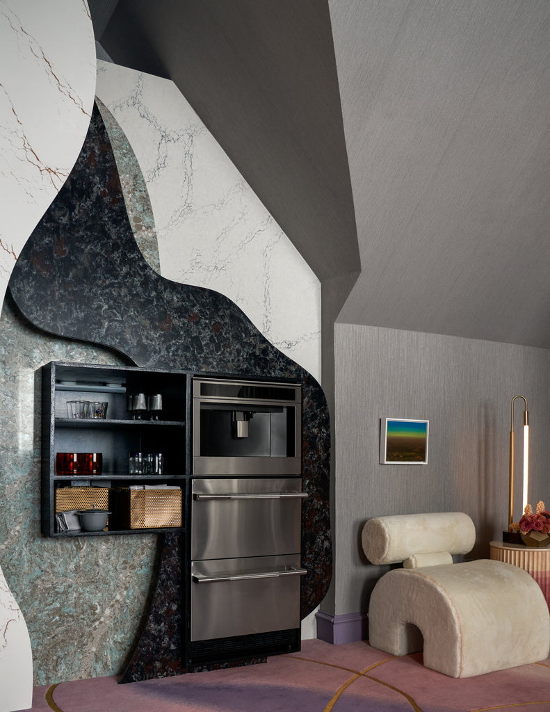 An image of Project AZ's coffee station at the Kips Bay Show House.