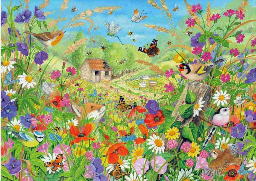 An image of Wildlife Meadow Jigsaw - 1000 Piece