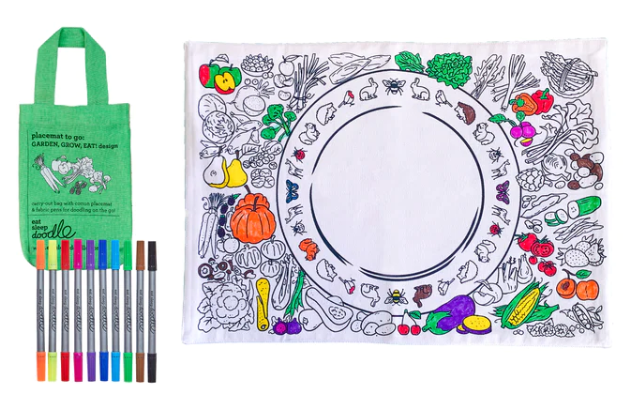 An image of Garden Grow Eat! Colour In Placemat to go