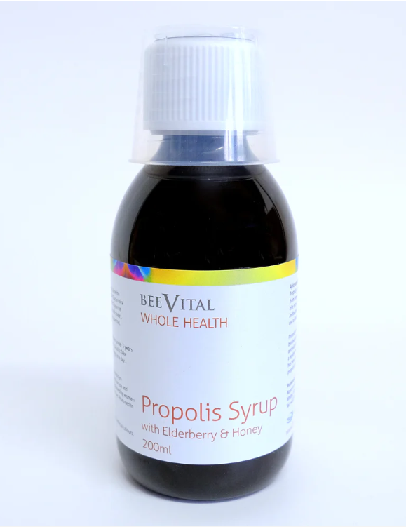 An image of Propolis Syrup with Elderberry & Honey 200ml