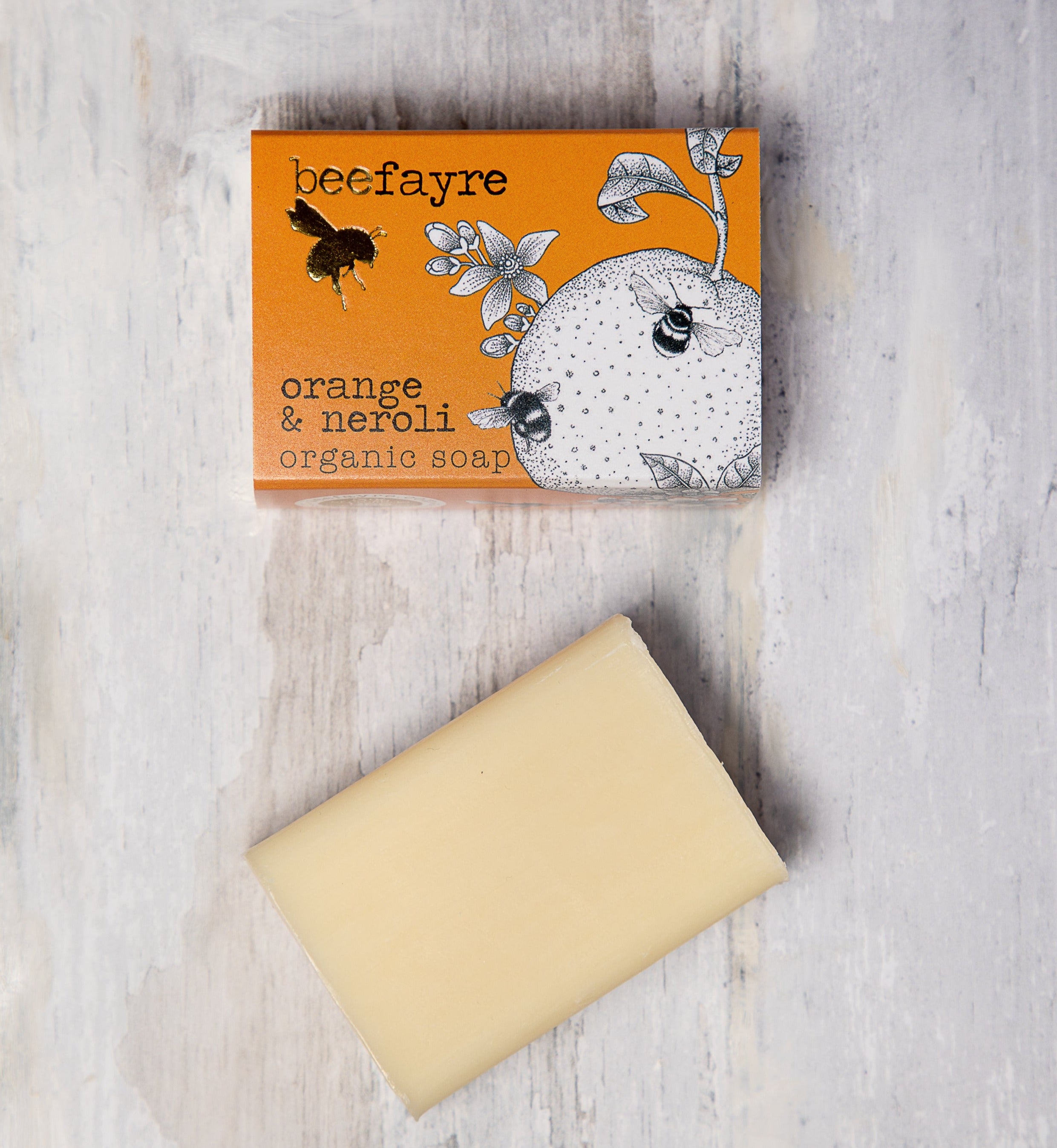 An image of Organic Soap 100g - Orange & Neroli