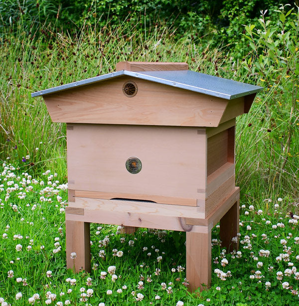 An image of National Empty Hive With Gabled Roof, Flat Pack