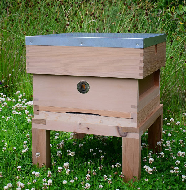 An image of National Empty Hive With Flat Roof, Flat Pack