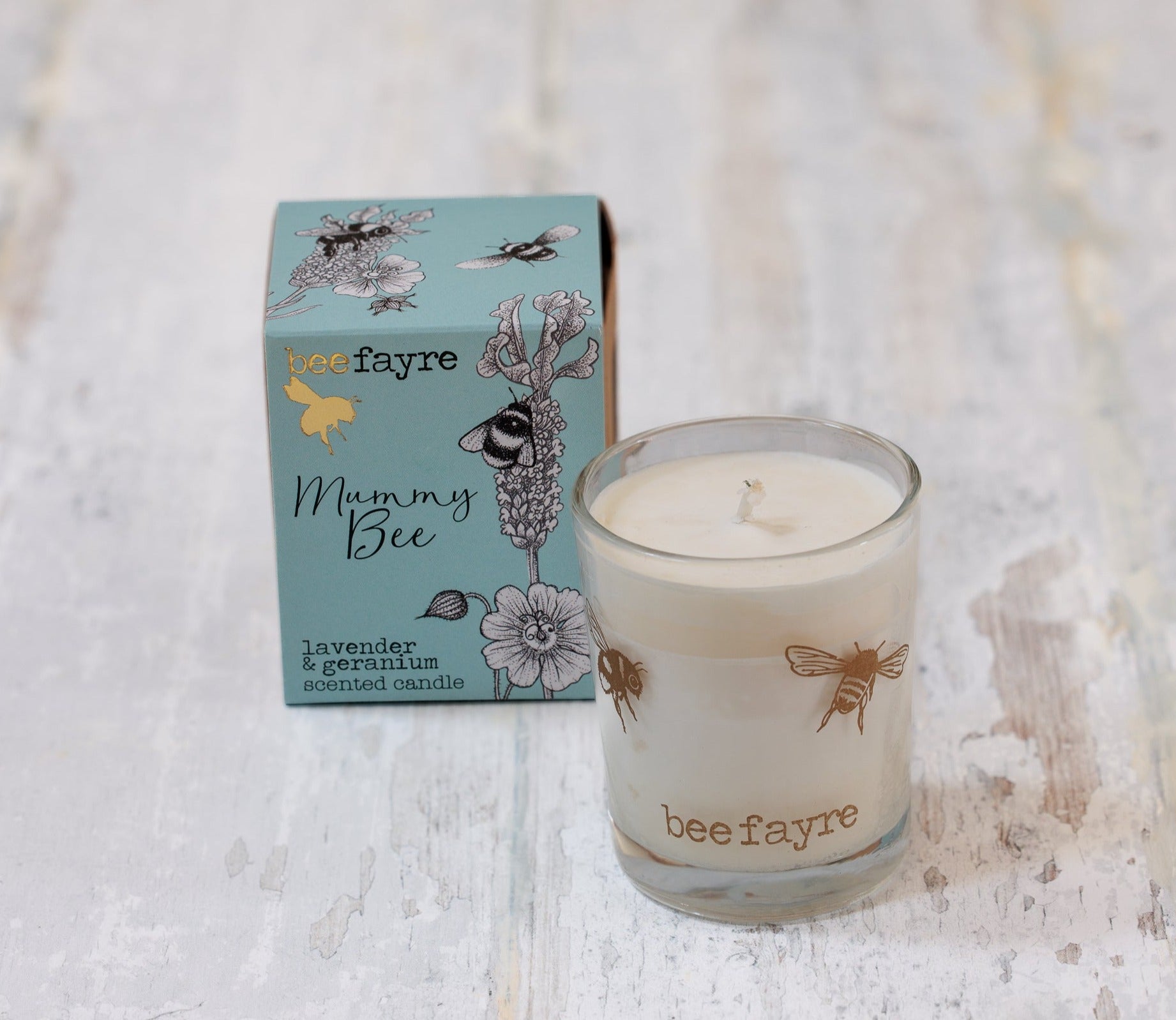 An image of Small Candle -Lavender & Geranium