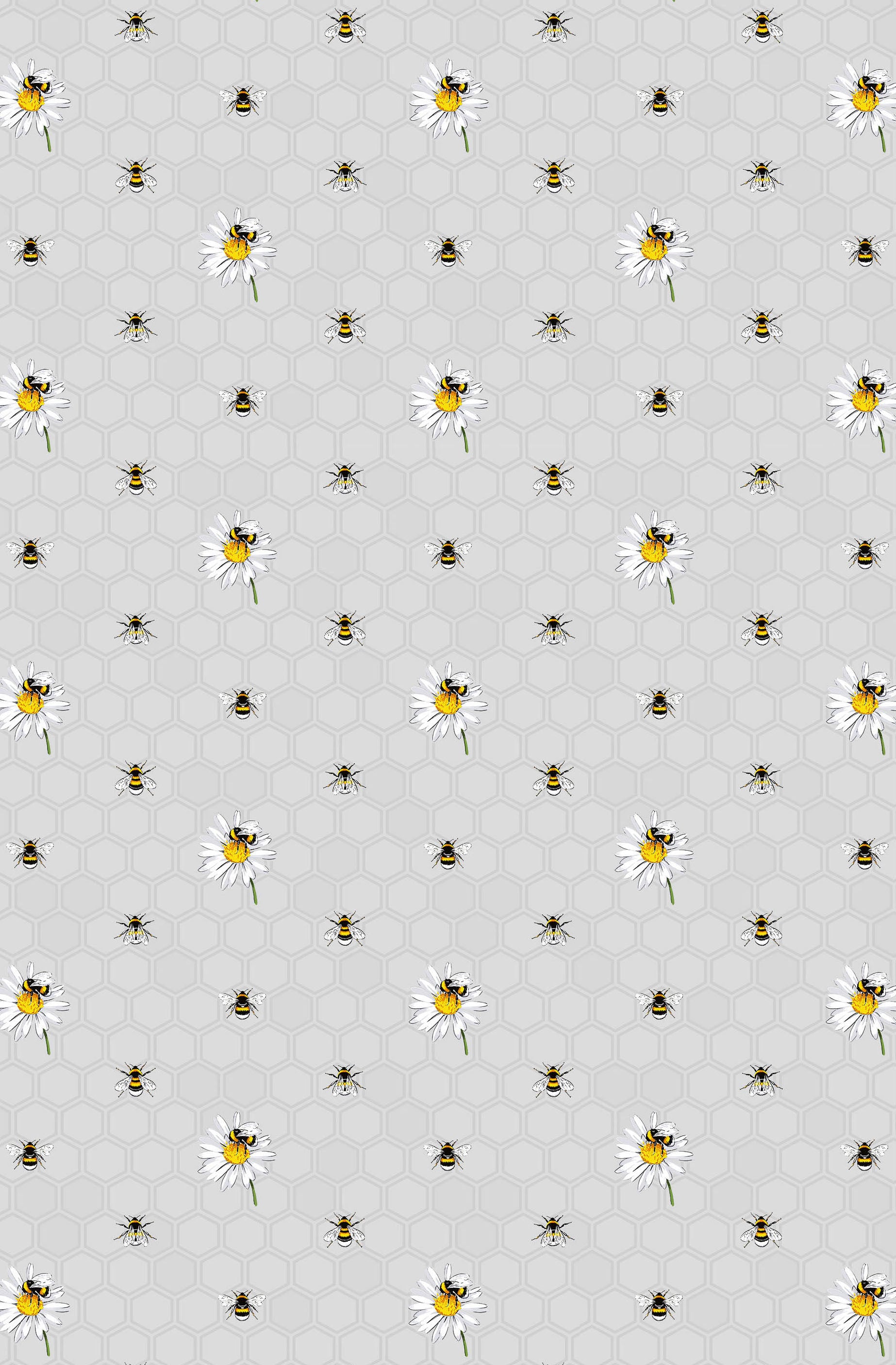 An image of Bee Happy Cotton Tea Towel