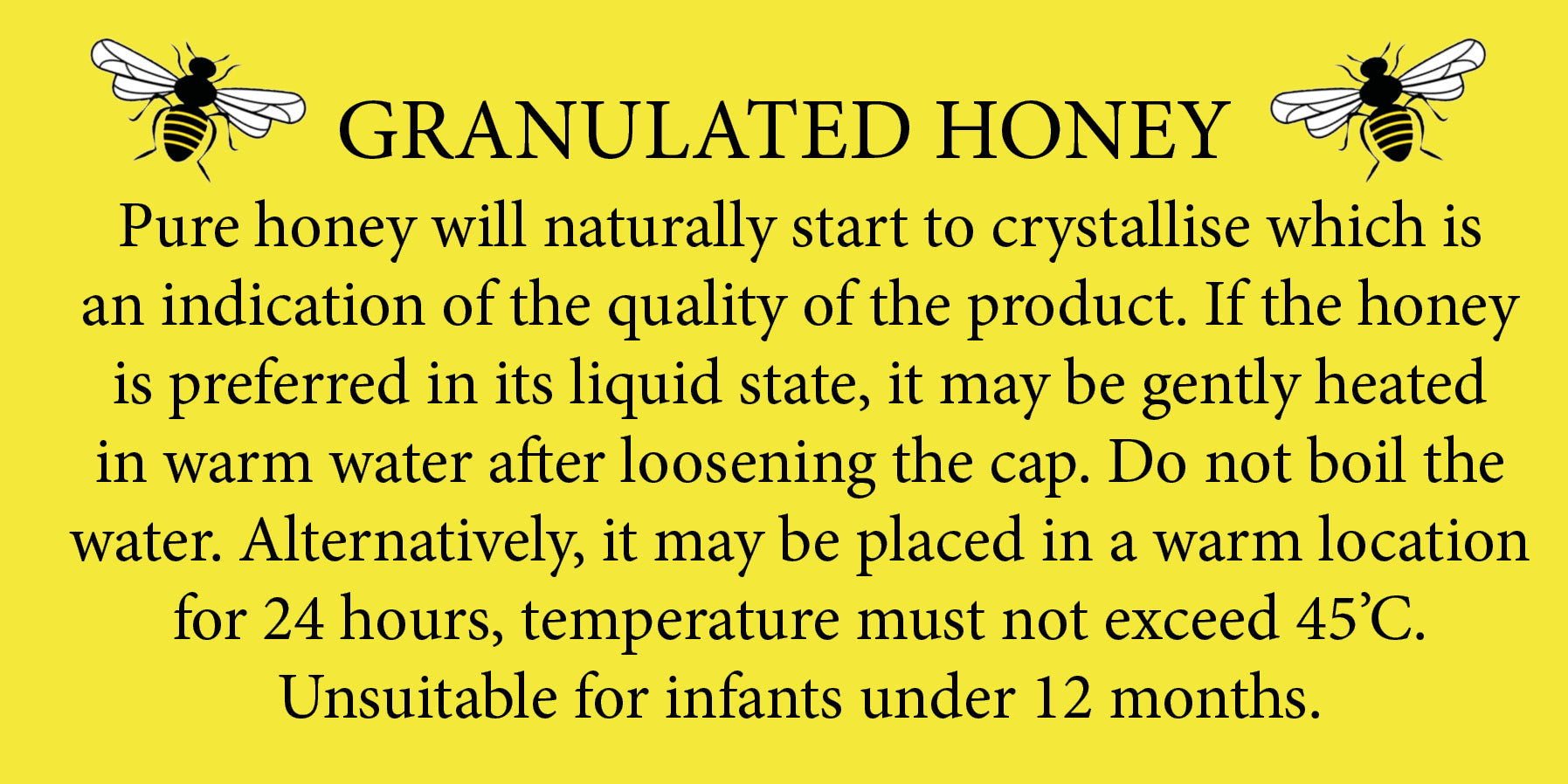 An image of Graphic Comb Granulation Label (108)