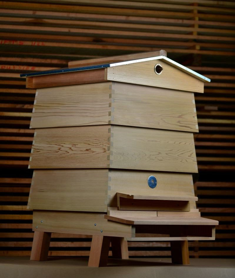 An image of WBC Complete Hive - No Super, Flat Pack
