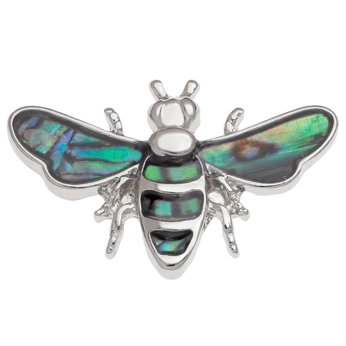 An image of Paua Shell Bee Pin Brooch