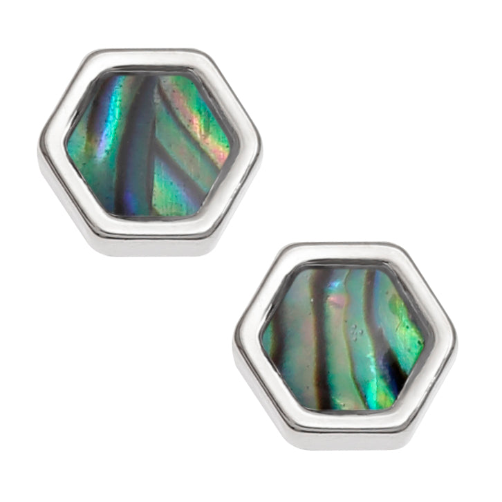 An image of Paua Shell Stud earrings