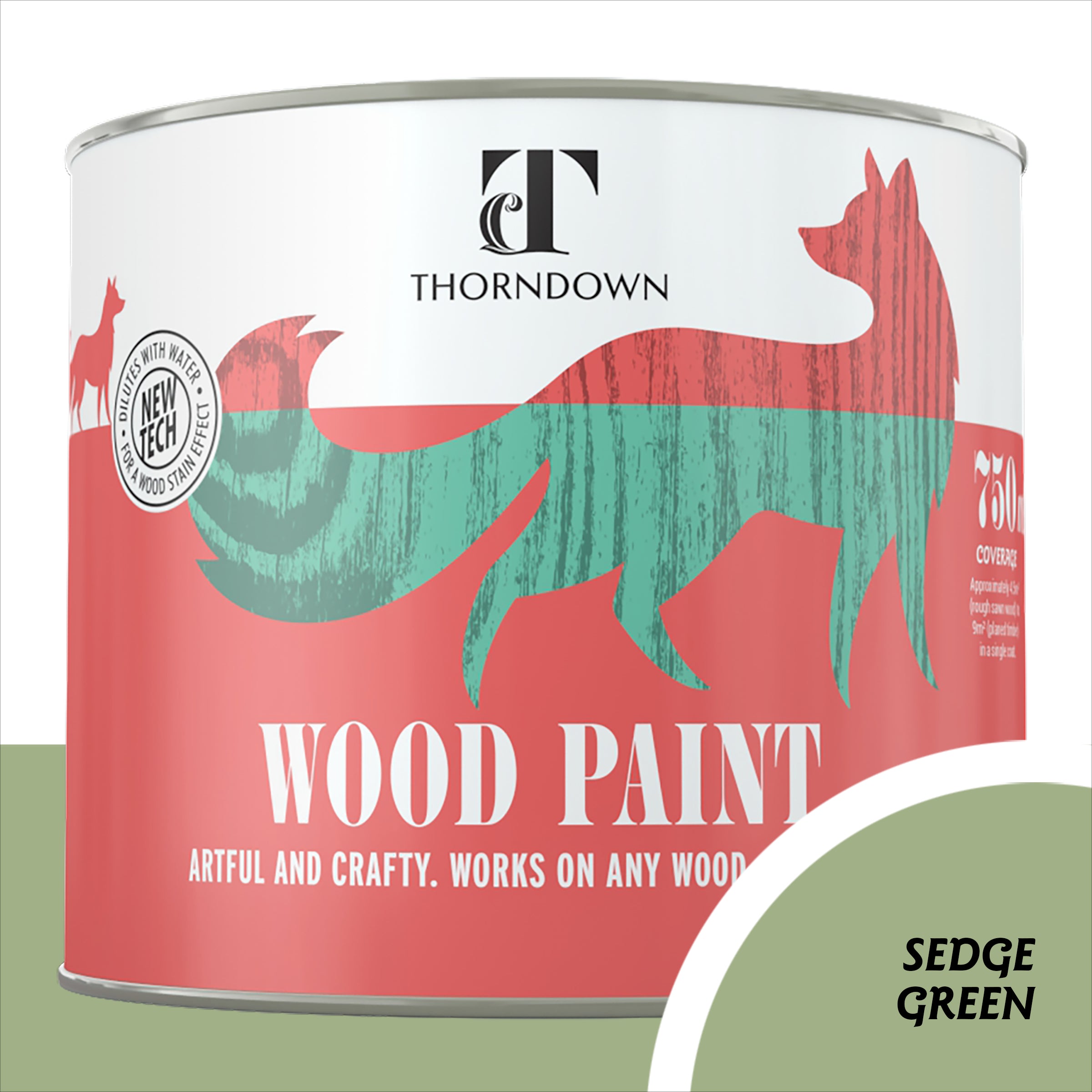 An image of Paint - 750ml, Swan White