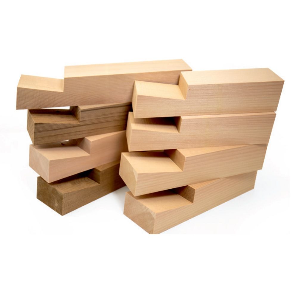 An image of 4 x Cedar Legs Long (Splayed) 11"