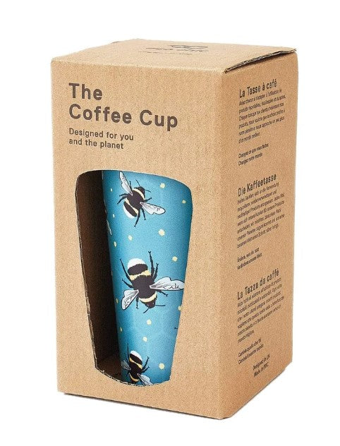 An image of Thermal Coffee Cup - Bee Design