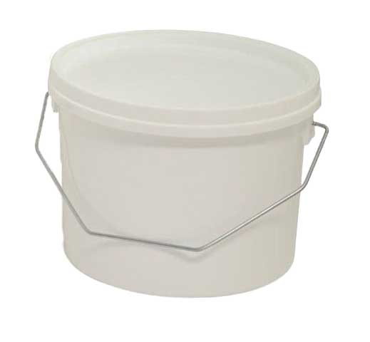 An image of 2.5 Litre Plastic Food Grade Bucket