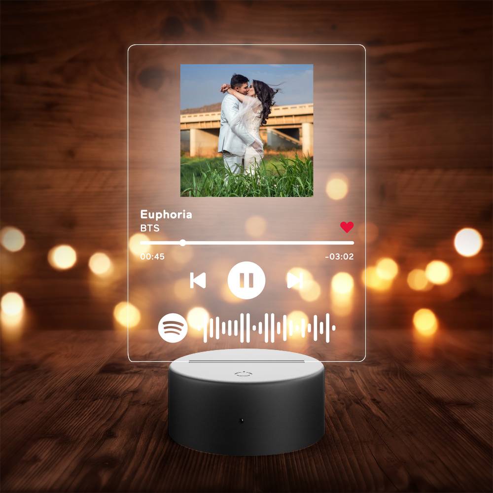 spotify music picture frame