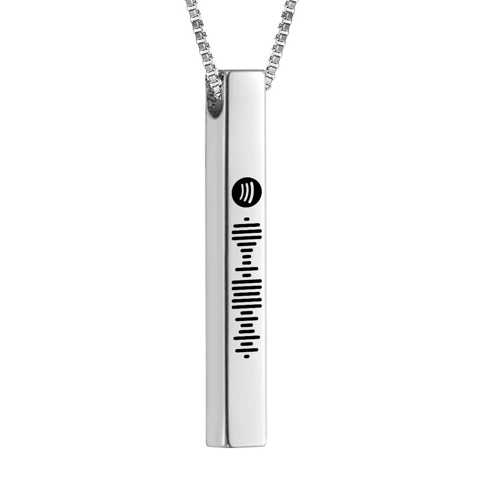 spotify code necklace