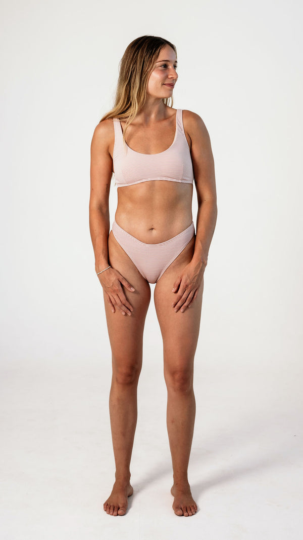 FULL CURVED BOTTOMS - FIG STRIPE