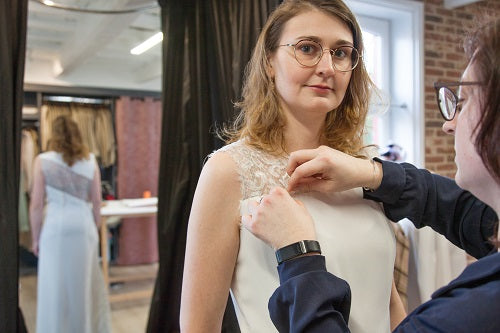 robe de mariée de l'atelier