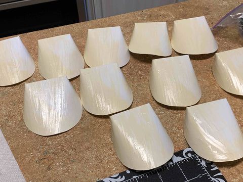 Making the teeth for Toothless the Tesla.
