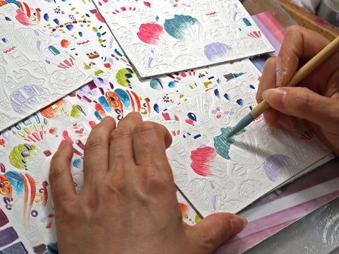 Painting the Air Balloons pattern