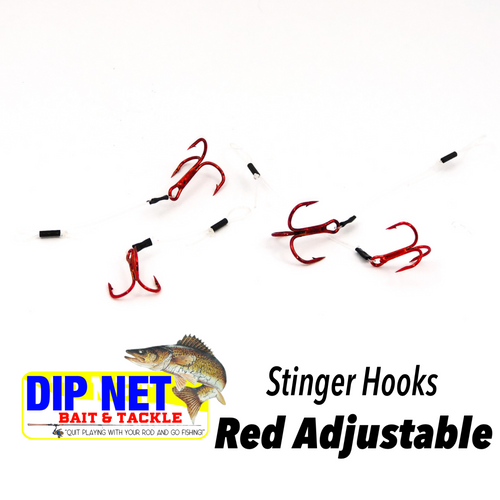 Spinpoler Stinger With Pins 8cm 10cm 12cm Strength Treble Fishing Hook #1  #1/0 #2/0