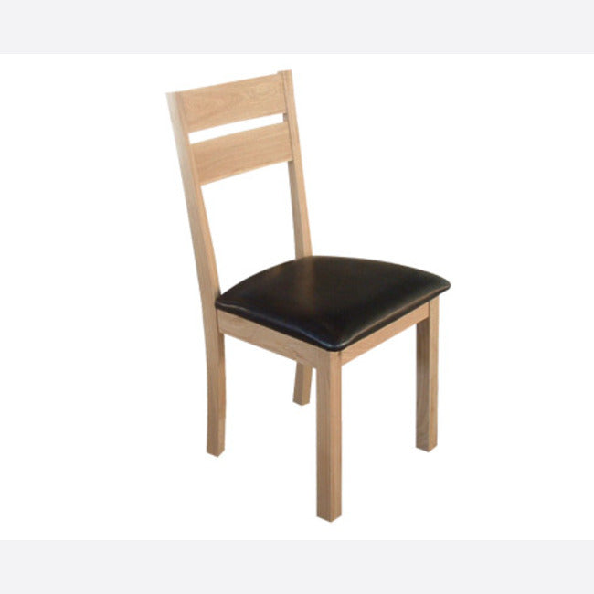 Image of Amber Solid Oak Dining Chair