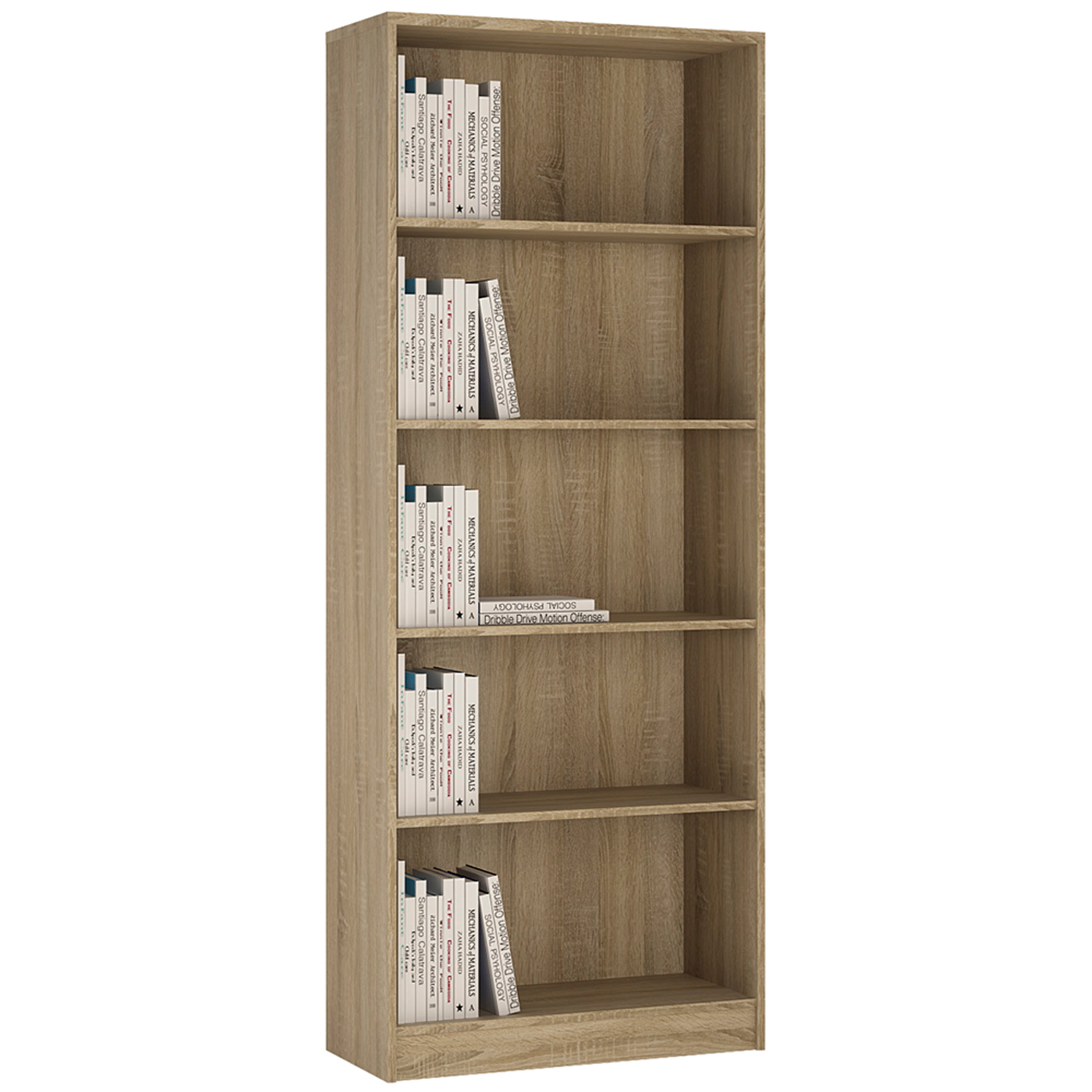 Image of 4 You Tall Wide Bookcase - Available In 2 Colours