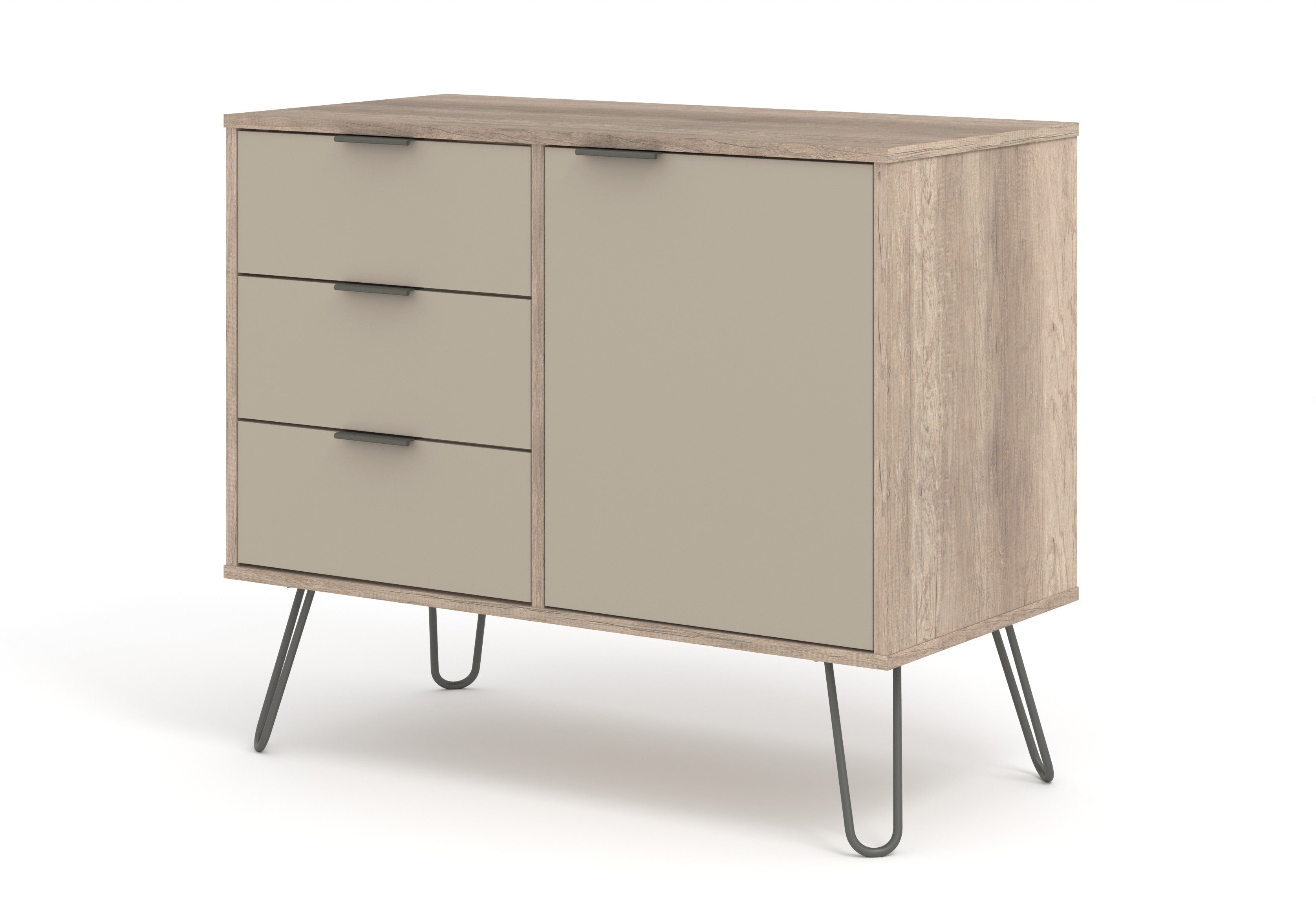 Image of Augusta small sideboard with 1 doors, 3 drawers