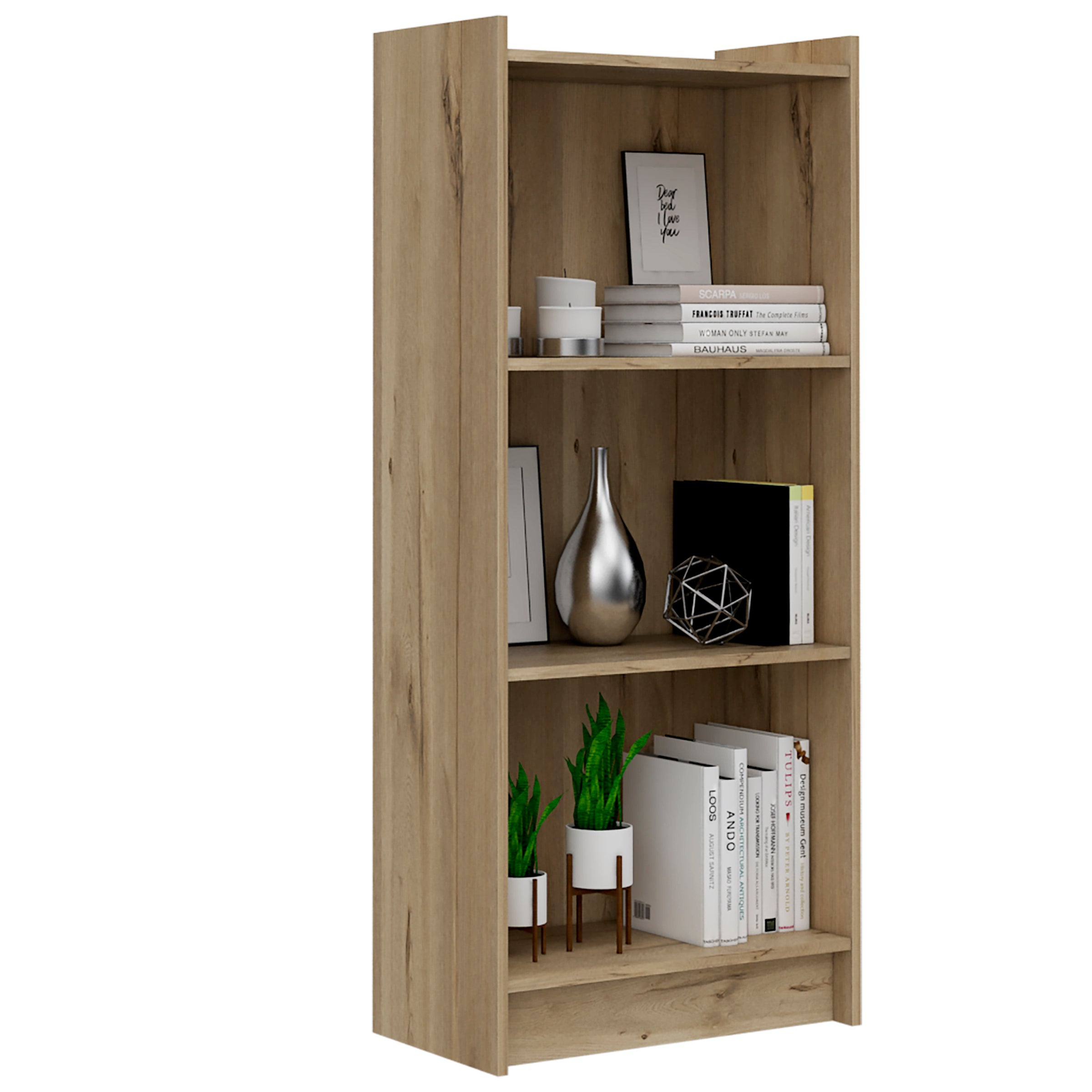 Modern Living 3 shelf bookcase