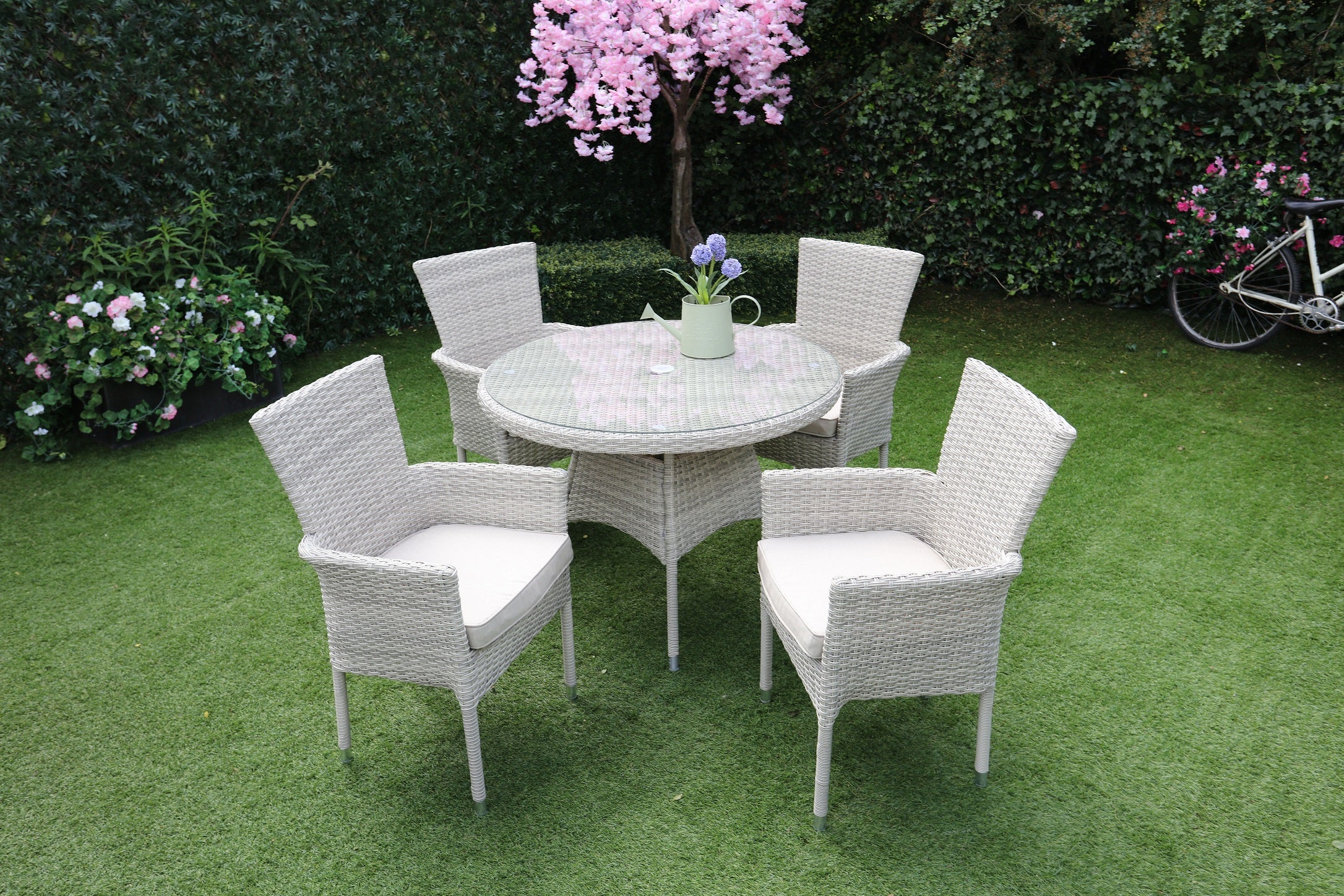 Image of Portobello 4 Seater Dining Set