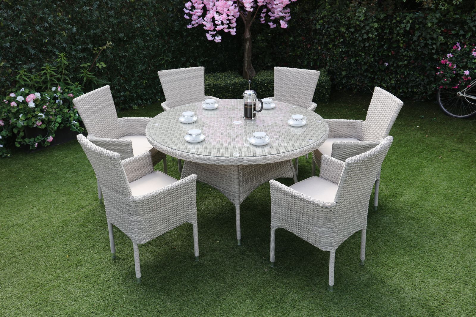 Image of Portobello 6 Seater Dining Set