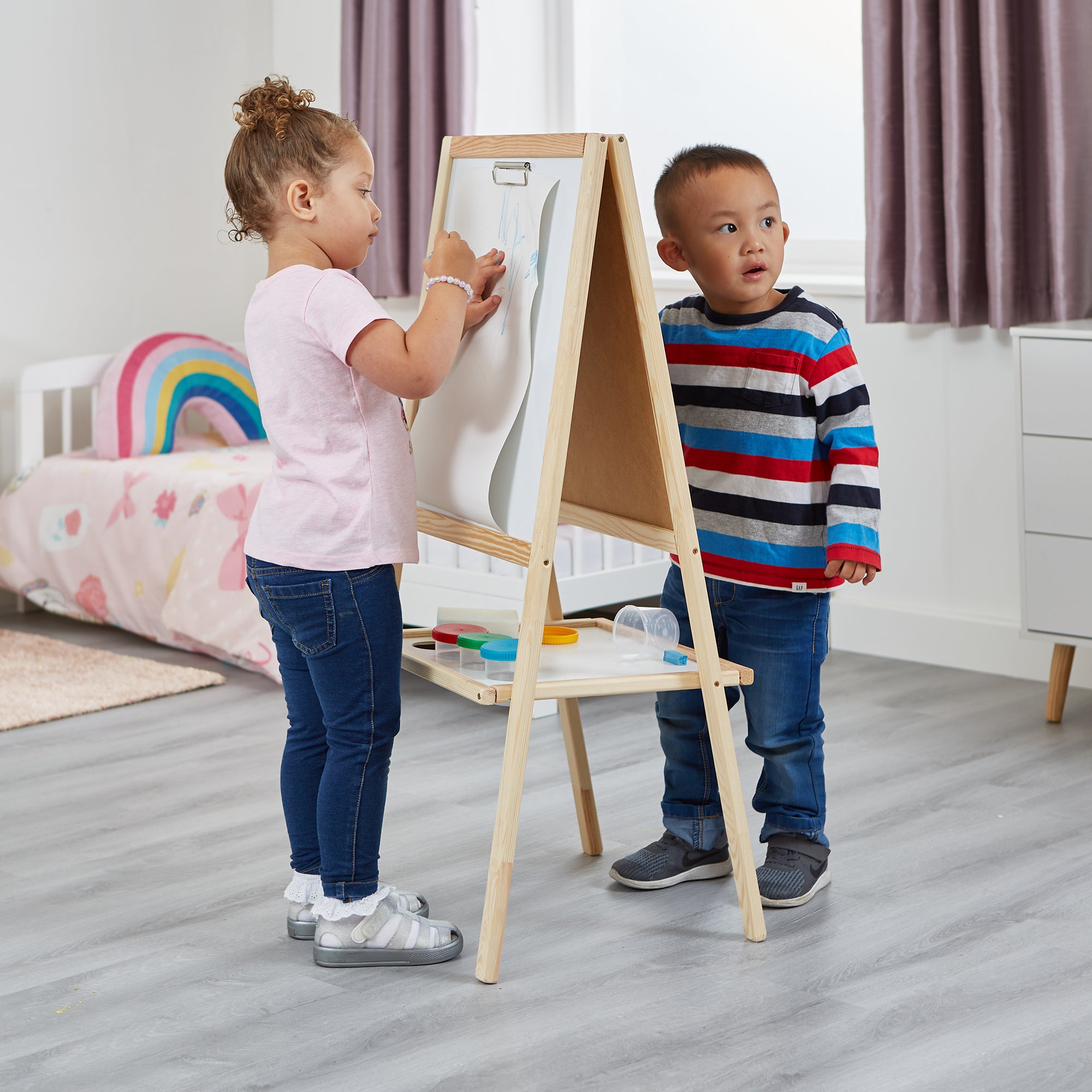 Image of Children’s 4-in-1 Double Sided Easel