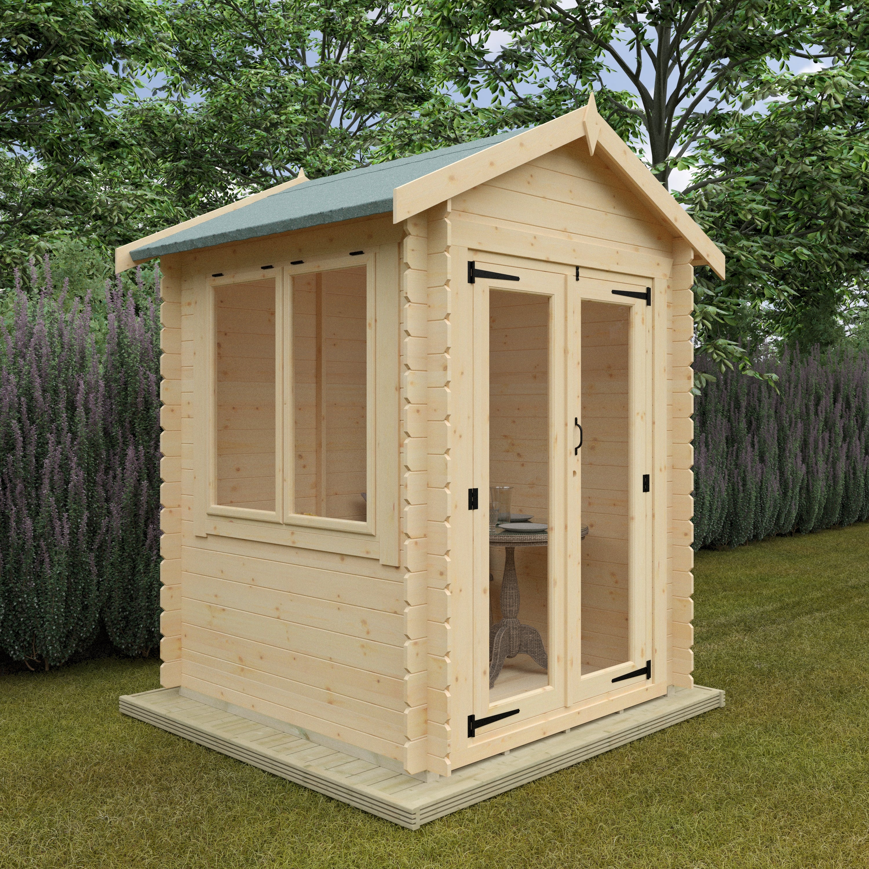 Image of The Oriana 19mm Log Cabin - Available In 3 Sizes