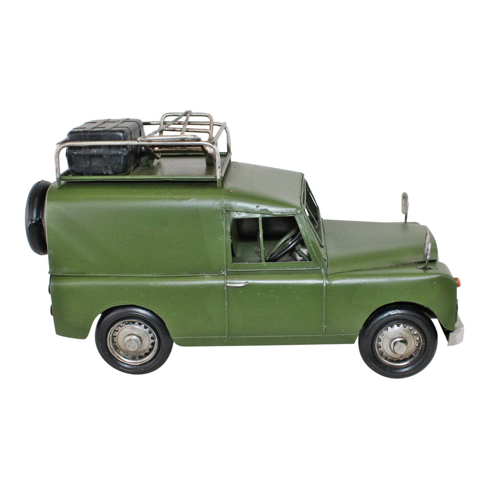 Image of Vintage Style Expedition Vehicle Metal Ornament