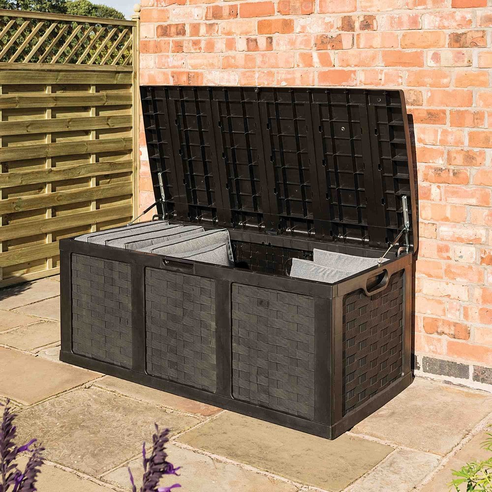 Image of Plastic Graphite Garden Storage Box