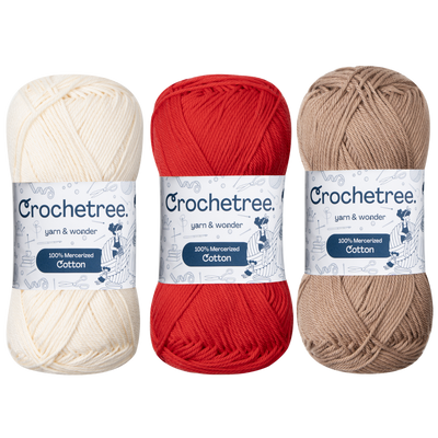 Melanie by Avanti, 100% Pure Mercerized Cotton Crochet Thread Yarn, 50 –  Fararti