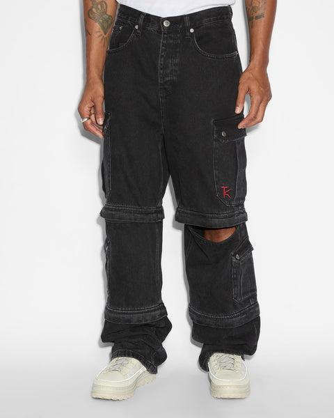 Cargo V-waist pant, Twik