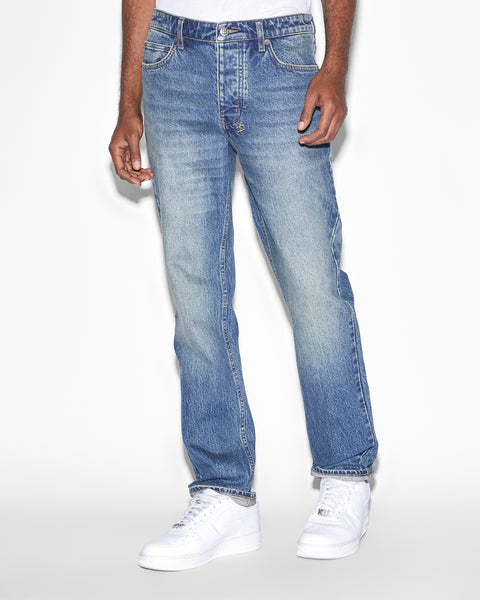 Van Winkle Skinny Denim Jean - Blue Medium Wash | Ksubi ++