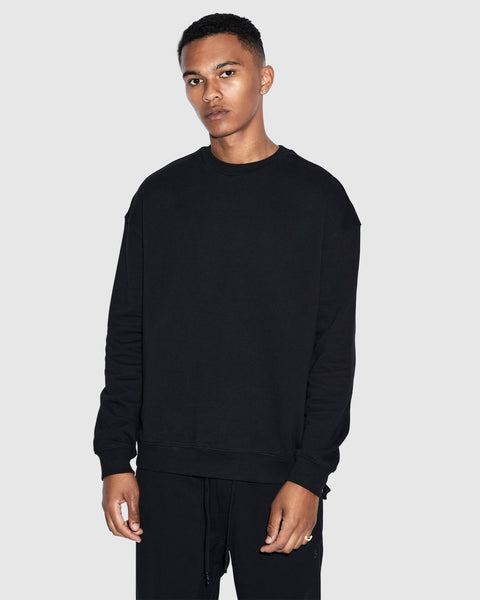 Hyped Oversized Tee Jet Black