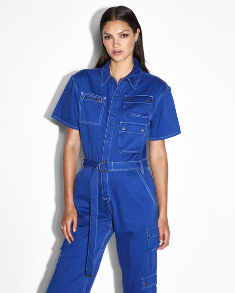 Roskiky Women's Casual Bid Overalls Ripped Denim Playsuits Jeans Pocket  Rompers Jumpsuits Dark Blue Size S : : Fashion