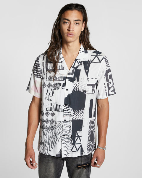 Shop The Intoxicant Resort Ss Shirt White | Ksubi ++