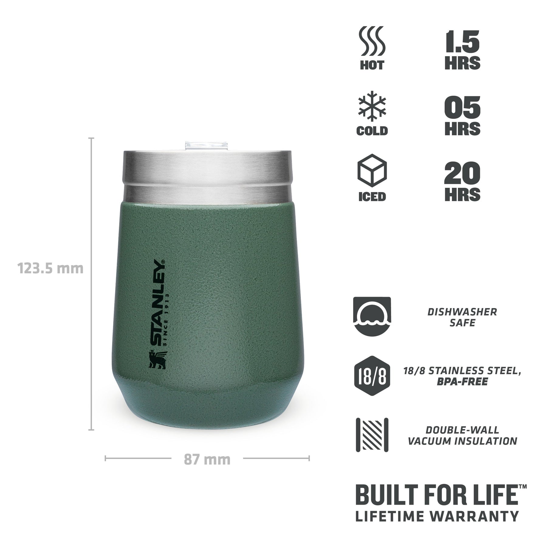 Lunchbox Hammertone Green 9,5L - Espresso Gear