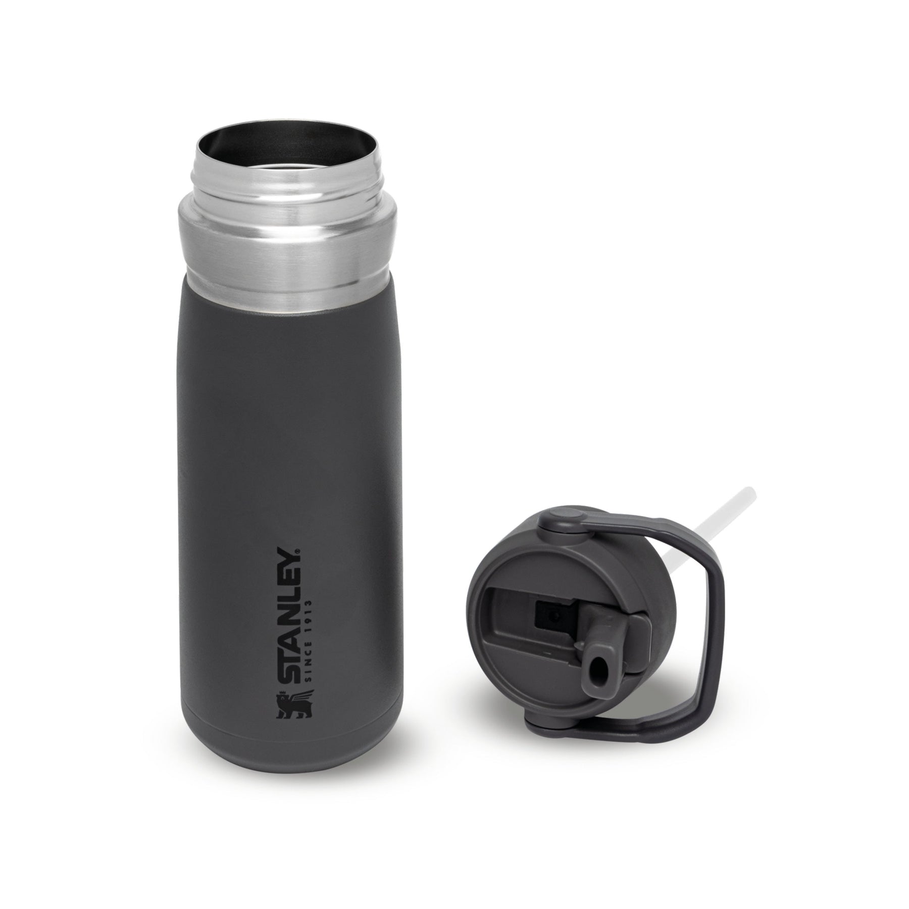 Stanley The IceFlow Flip Straw Tumbler Charcoal 0.89L - Stanley The IceFlow  Flip Straw Tumbler Charcoal 0.89L